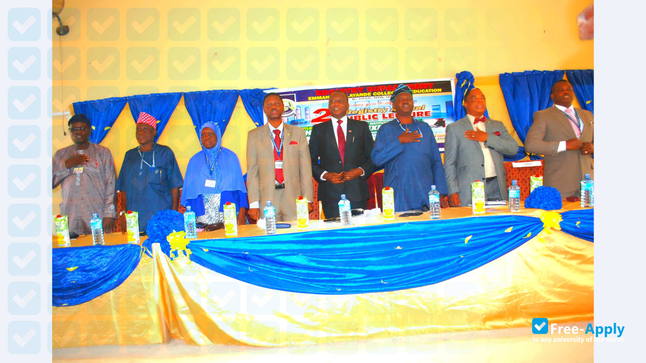 Emmanuel Alayande College of Education Oyo photo #3