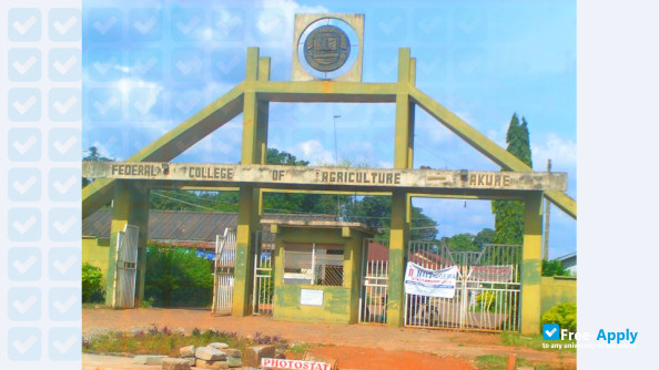 Foto de la Federal College of Agriculture Akure #8