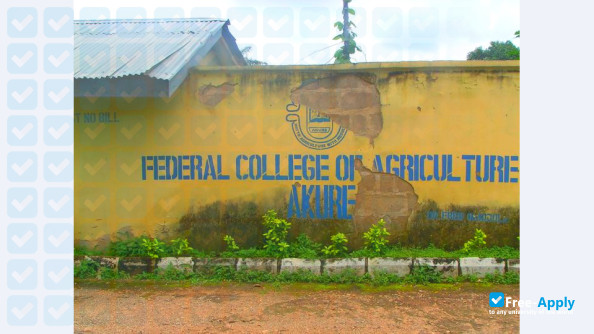 Foto de la Federal College of Agriculture Akure #9