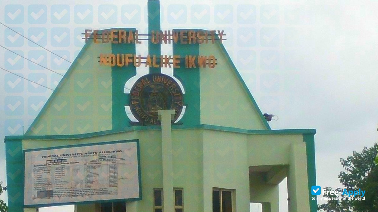 Foto de la Federal University Ndufu Alike Ikwo FUNAI #3