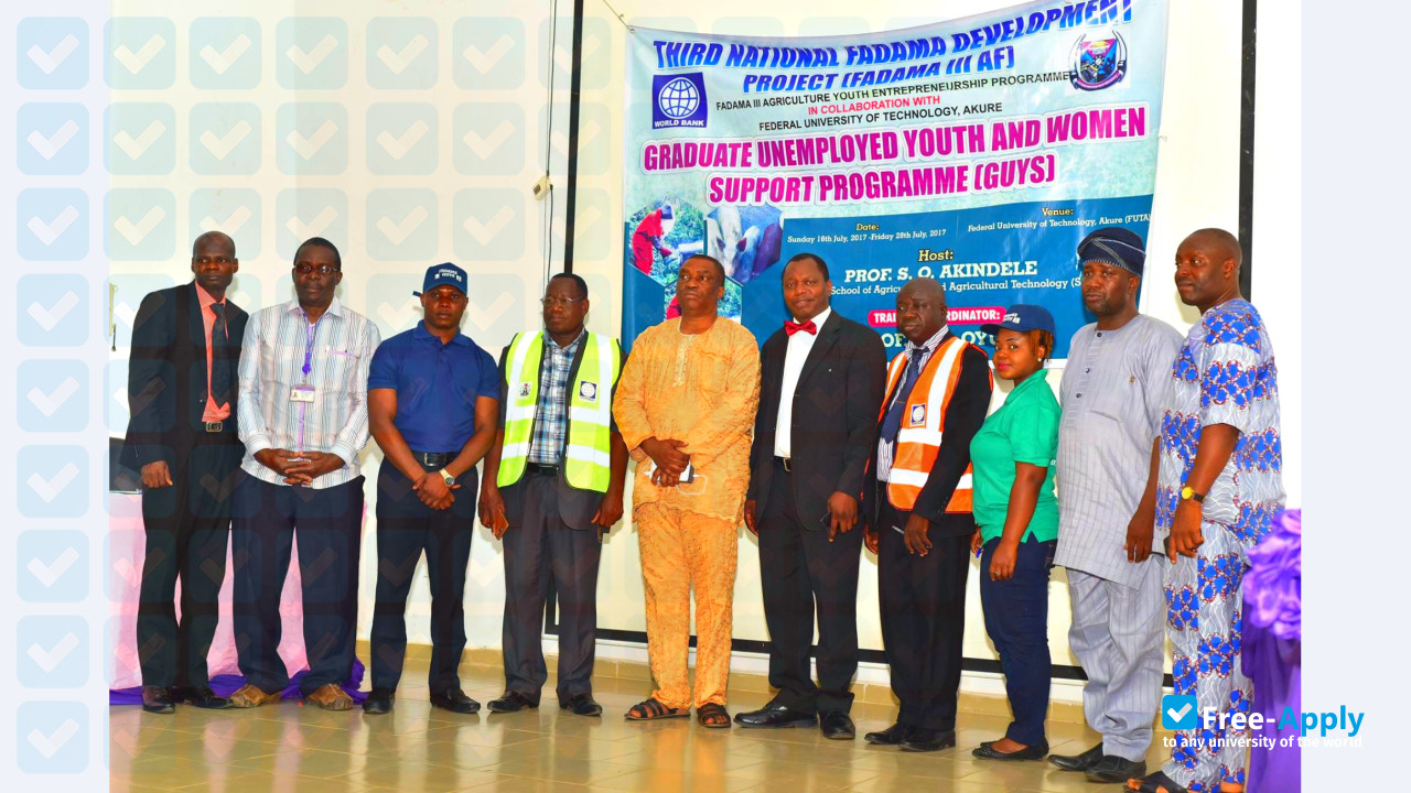 Photo de l’Federal University of Technology Akure #12