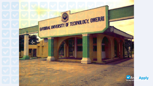 Foto de la Federal University of Technology Owerri #6