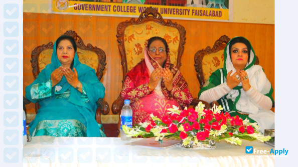 Photo de l’Government College Women University Faisalabad