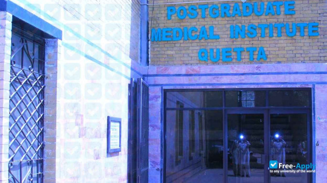 Photo de l’Postgraduate Medical Institute Quetta #2