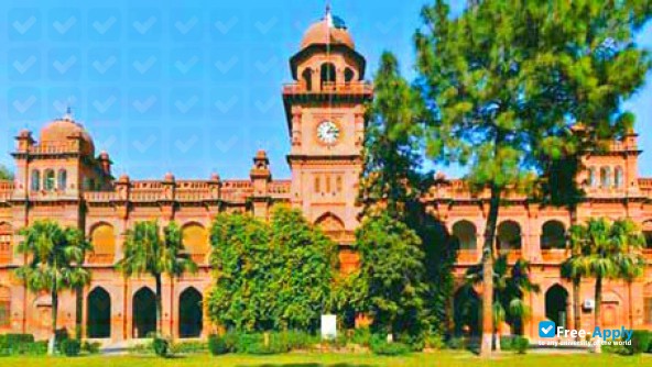 Photo de l’University of the Punjab