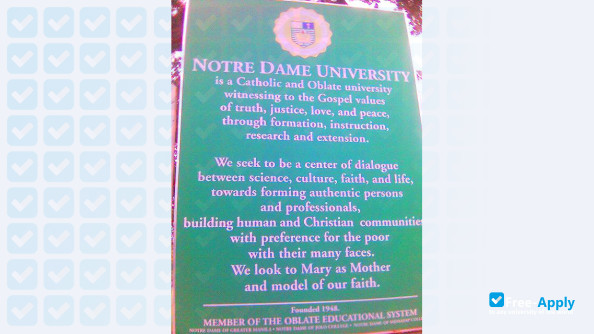 Photo de l’Notre Dame University #8