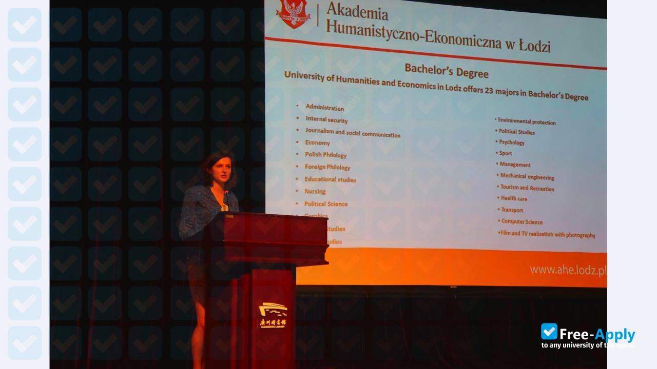 University of Humanities and Economics in Lodz photo #12