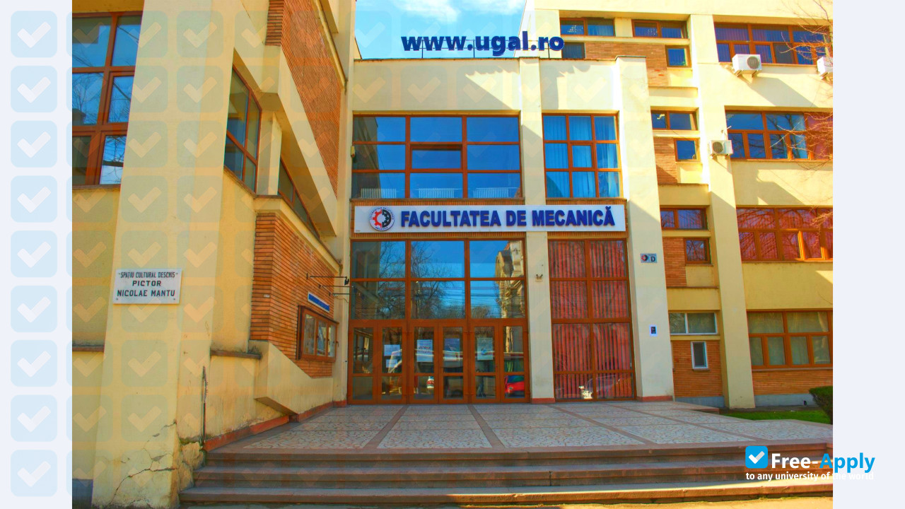 “Dunarea de Jos” University of Galati photo #11