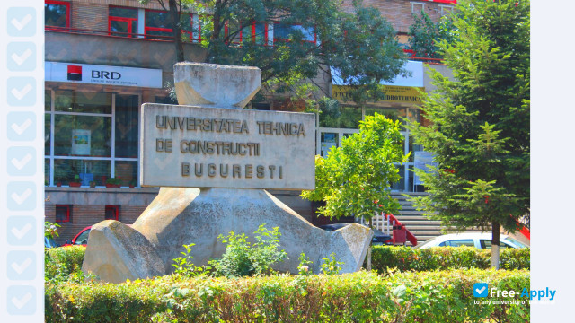 Technical University of Civil Engineering of Bucharest фотография №9