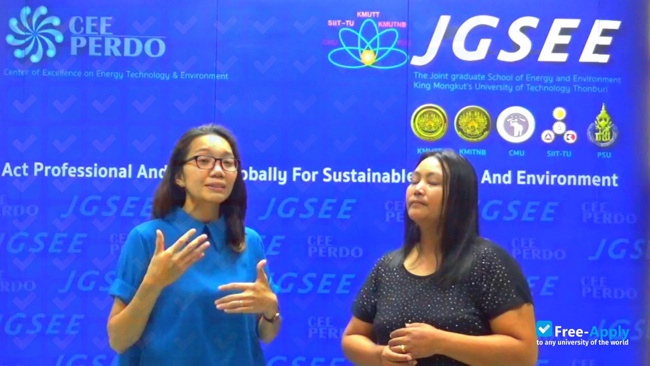 Joint Graduate School of Energy and Environment photo