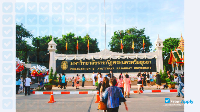 Photo de l’Phranakhon Si Ayutthaya Rajabhat University #7