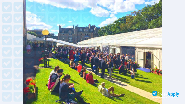 St Salvator's Quad at the University of St Andrews photo