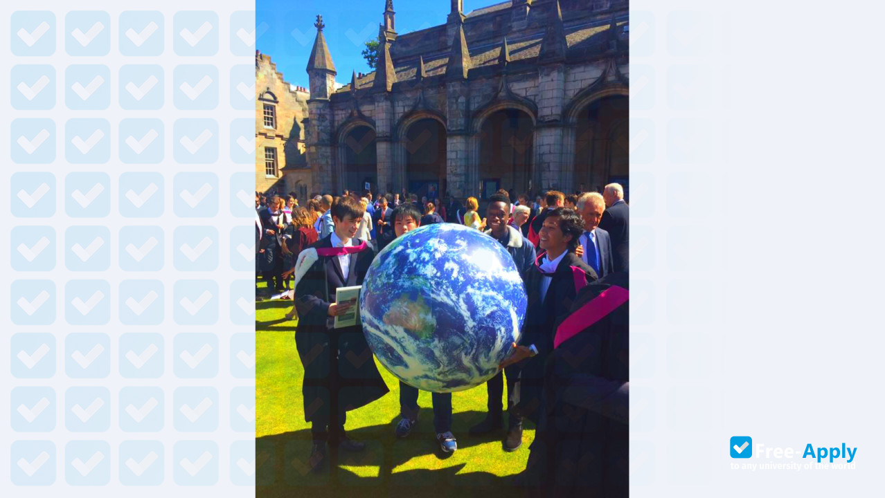 St Salvator's Quad at the University of St Andrews photo