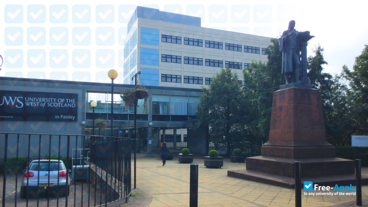 Photo de l’University of the West of Scotland, Paisley, Hamilton, Ayr and Dumfries
