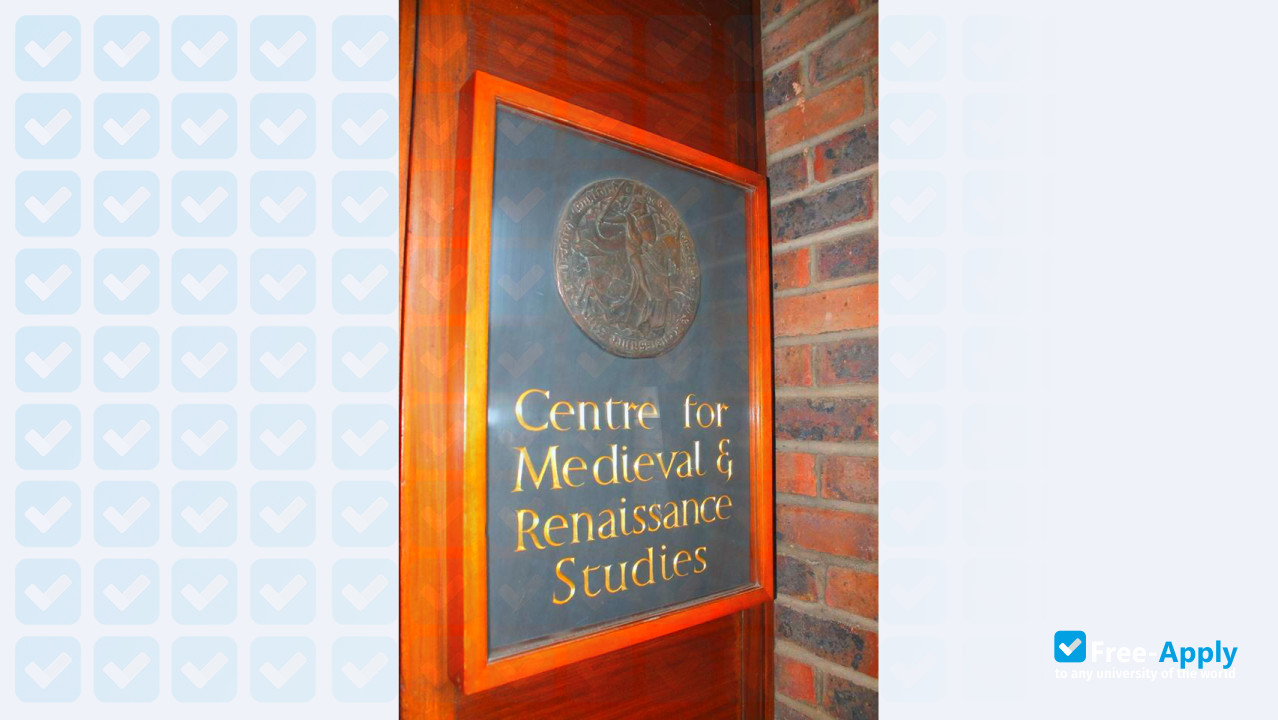 Centre for Medieval and Renaissance Studies photo #8