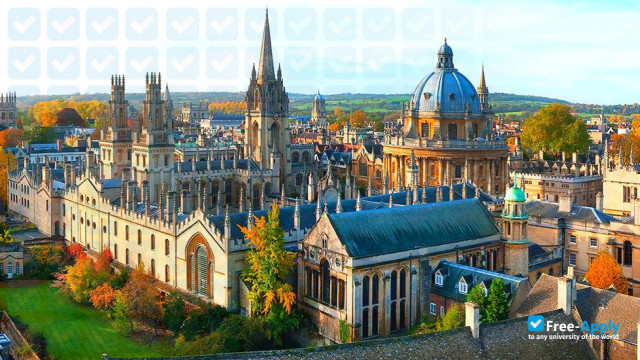 Photo de l’University of Oxford