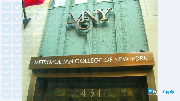 Photo de l’Metropolitan College of New York #13