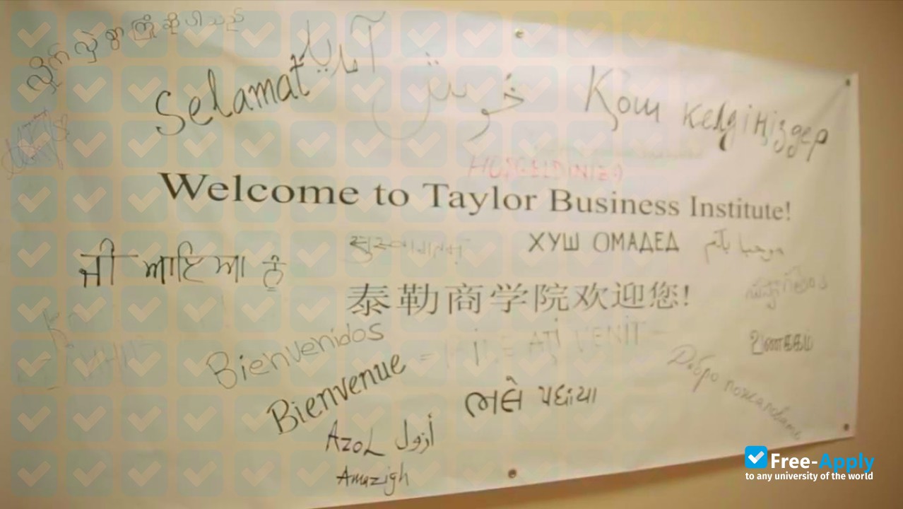 Foto de la Taylor Business Institute #7