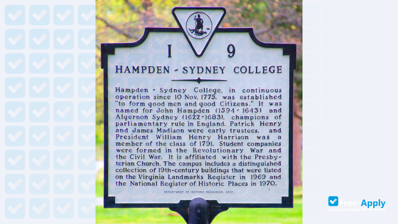 Hampden Sydney College photo #8