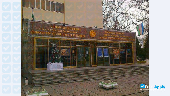 Photo de l’Tashkent State University of Oriental Studies #7